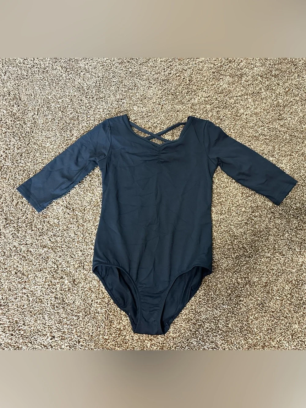 Danskin Black Dance Leotard size 7/8